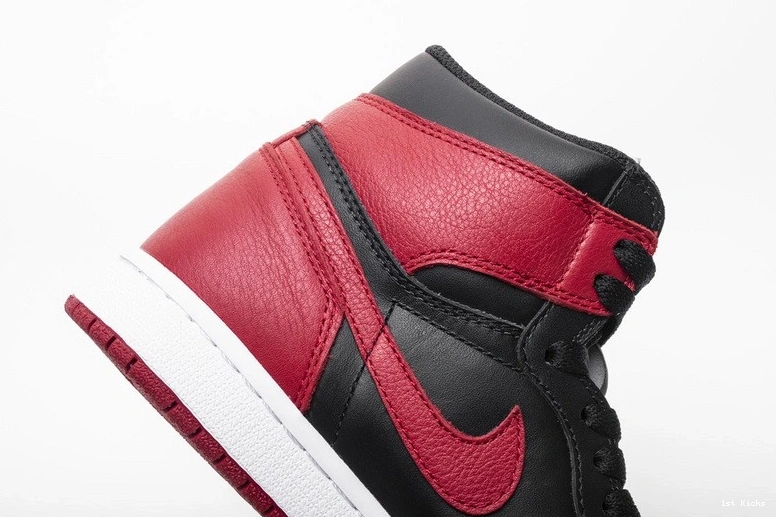 555088-001 Red Air 1 High Jordan Banned Black Retro  1226